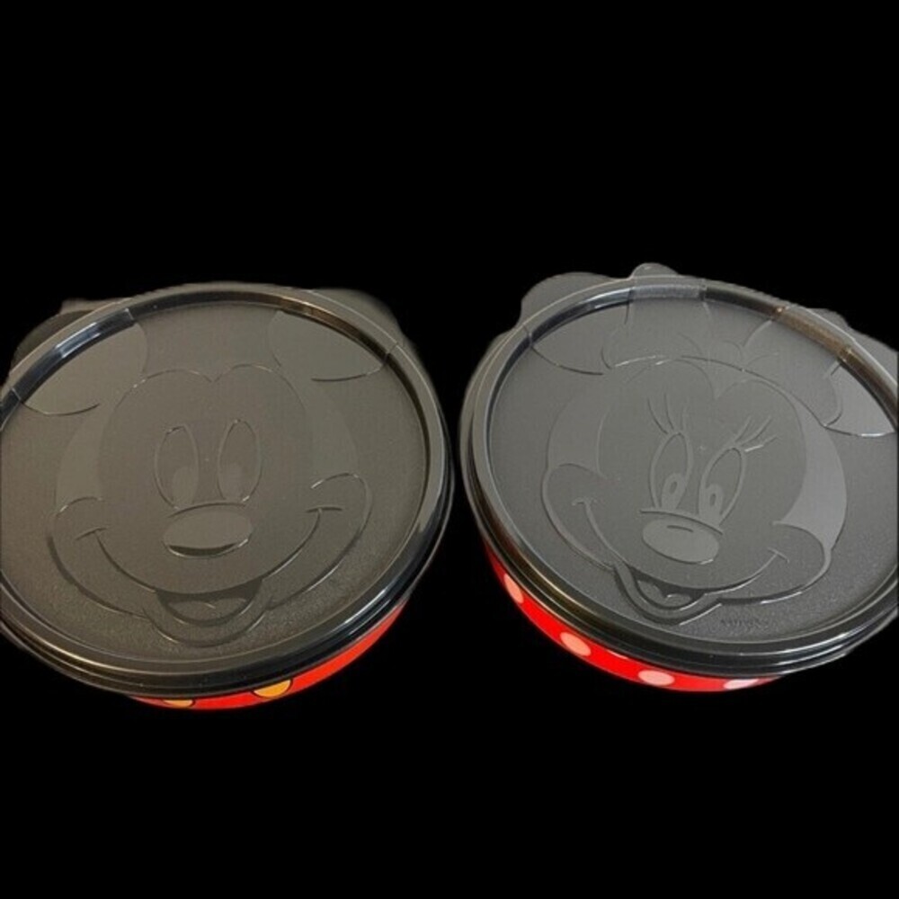 Tupperware Mickey & Minnie Mouse Storage Container Set - Picture 7 of 8